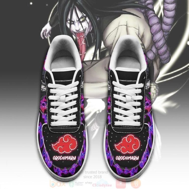 Orochimaru-Anime-Leather-Air-Force-Shoes-2