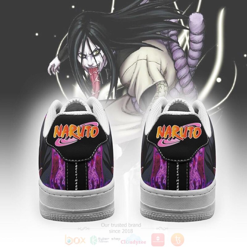 Orochimaru Anime Leather Air Force Shoes Orochimaru Anime Leather Air Force Shoes