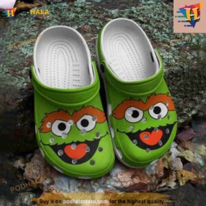 Oscar The Grouch Crocs Clog Shoes