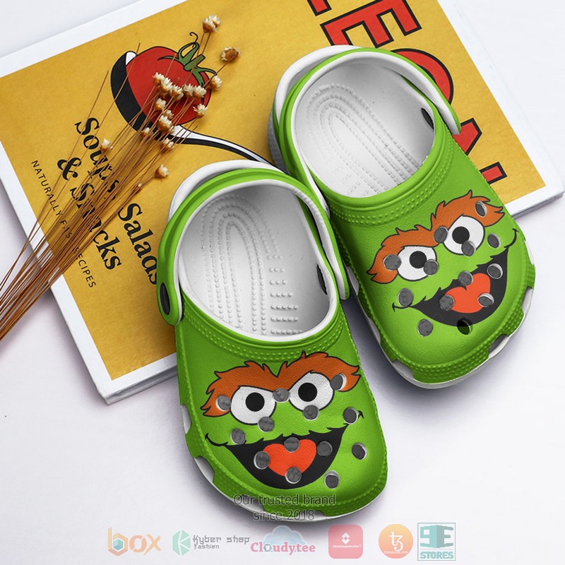 Oscar The Grouch Crocs Crocband Shoes Oscar The Grouch Crocs Crocband Shoes