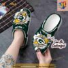Packers Crocs Personalized Green Bay Packers Football Ripped Claw Crocs Clog Shoes