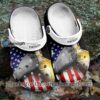 Patron Tequila American Flag Crocs Gift