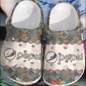 Pepsi Pattern Crocband Crocs Clog Shoes