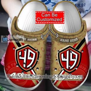 Personalized 49Ers Crocs Gift