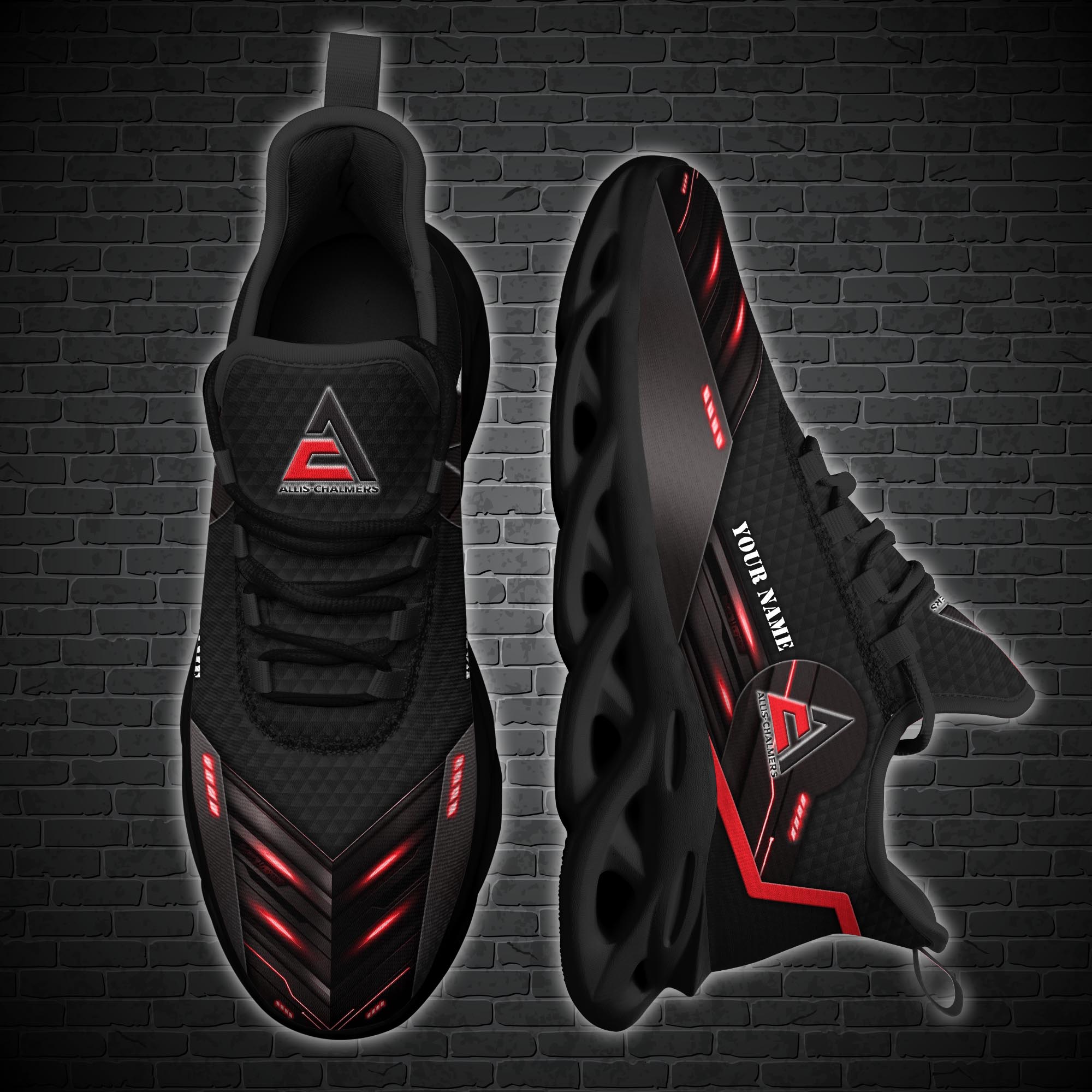 Personalized Allis Chalmers Max Soul Clunky Sneaker Personalized Allis Chalmers Max Soul Clunky Sneaker