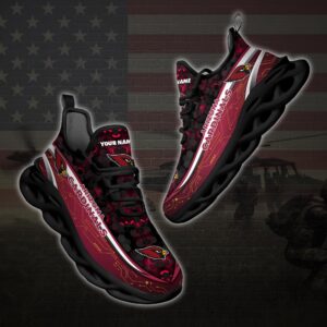 Personalized Arizona Cardinals Football Team Clunky Max Soul Shoes