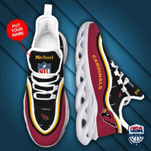 Personalized Arizona Cardinals Max Soul Sneaker 40