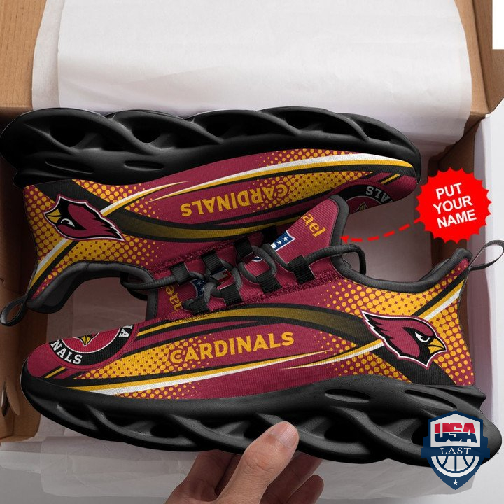 Personalized Arizona Cardinals Max Soul Sneaker 42 Personalized Arizona Cardinals Max Soul Sneaker 42