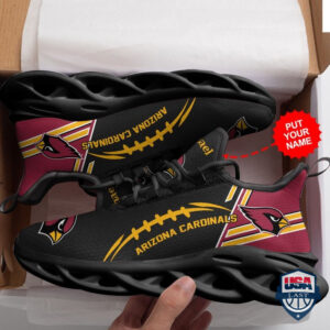Personalized Arizona Cardinals Max Soul Sneaker 44