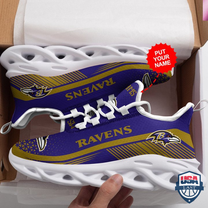 Personalized Baltimore Ravens Clunky Max Soul Shoes 41 Personalized Baltimore Ravens Clunky Max Soul Shoes 41