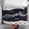 Personalized Baltimore Ravens Clunky Sneakers Max Soul Shoes