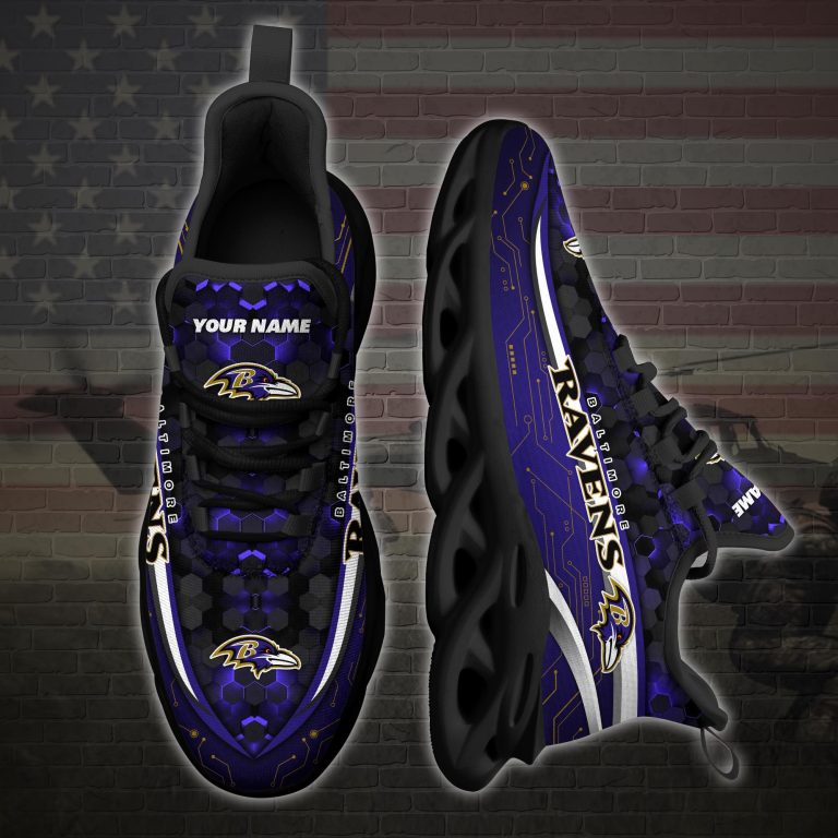 Personalized-Baltimore-Ravens-Football-Team-Clunky-Max-Soul-Shoes-3