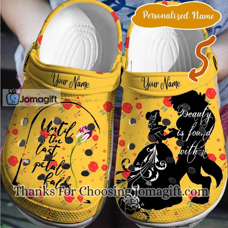 Personalized Beauty And The Beast Crocs Gift Personalized Beauty And The Beast Crocs Gift
