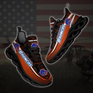Personalized Boise State Broncos Football Team Clunky Max Soul Shoes
