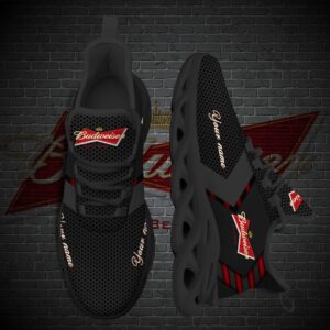 Personalized Budweiser Custom Clunky Max Soul Shoes