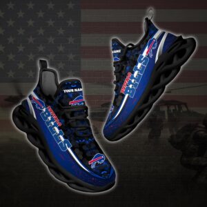 Personalized Buffalo Bills Football Team Clunky Max Soul Shoes