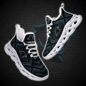 Personalized Carolina Panthers Custom Clunky Max Soul Shoes