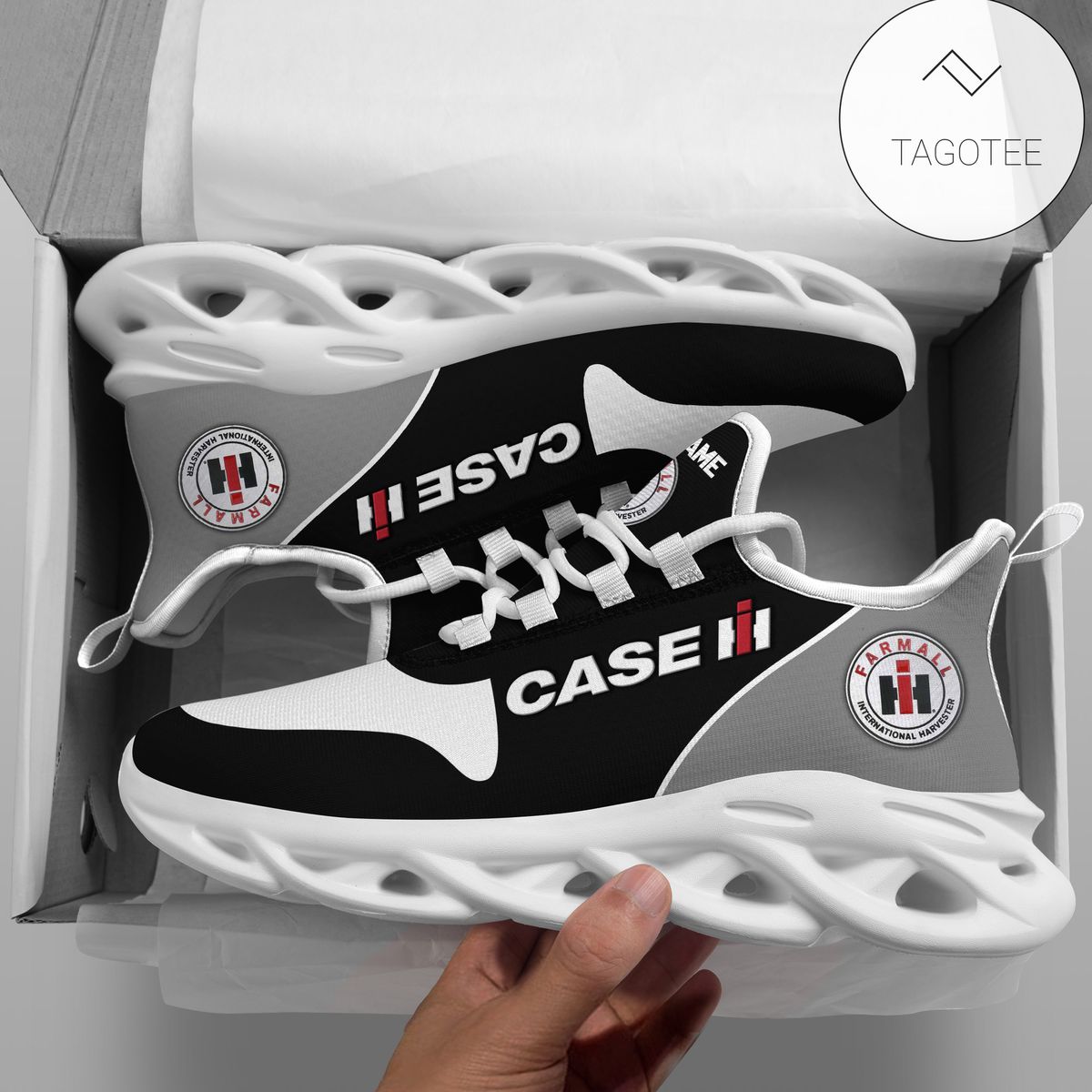 Personalized Case Ih Sport Clunky Sneakers Max Soul Shoes Personalized Case Ih Sport Clunky Sneakers Max Soul Shoes