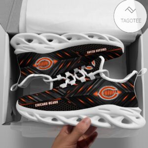Personalized Chicago Bears Football Team Clunky Sneakers Max Soul Shoes