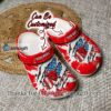 [Personalized] Chicago Bulls Ripped American Flag Crocs Gift