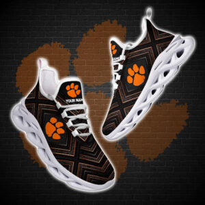 Personalized Clemson Tigers Custom Clunky Max Soul Shoes