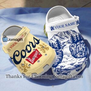 [Personalized] Coors Light Crocs & Coors Banquet Crocs Shoes Gift