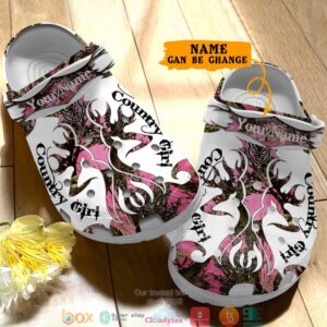 Personalized Country Girl Crocband Shoes