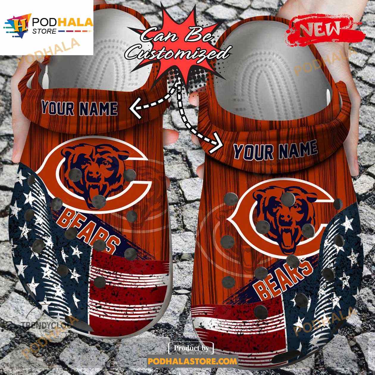 Personalized Crocs US Flag Cbears New Crocs Clog Shoes Personalized Crocs US Flag Cbears New Crocs Clog Shoes