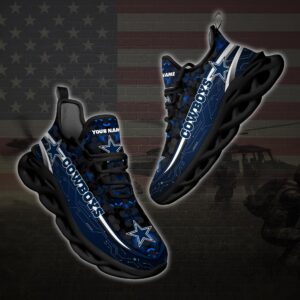 Personalized Dallas Cowboys Football Team Clunky Max Soul Shoes