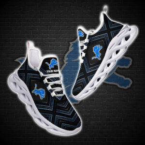 Personalized Detroit Lions Custom Clunky Max Soul Shoes