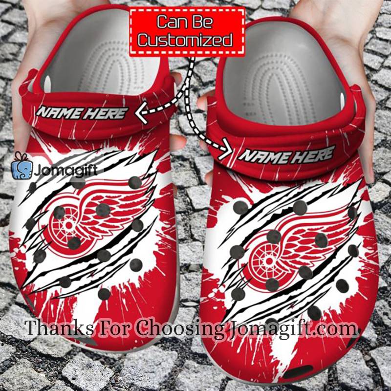 Personalized-Detroit-Red-Wings-Crocs-Gift-1