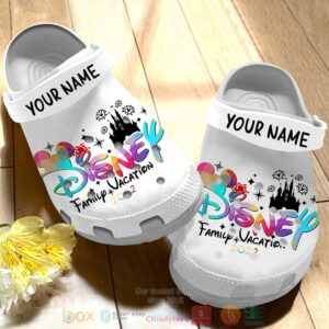 Personalized Disney Family Mouse 2022 Custom Crocs Crocband Shoes