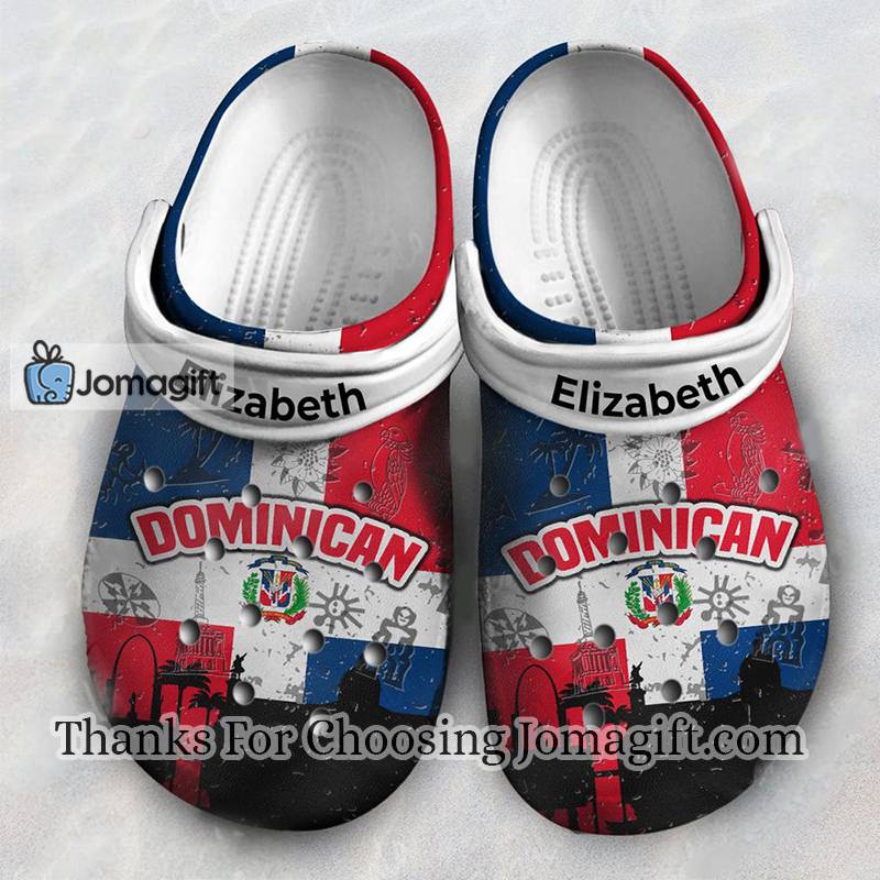 Personalized Dominican Crocs Gift Personalized Dominican Crocs Gift