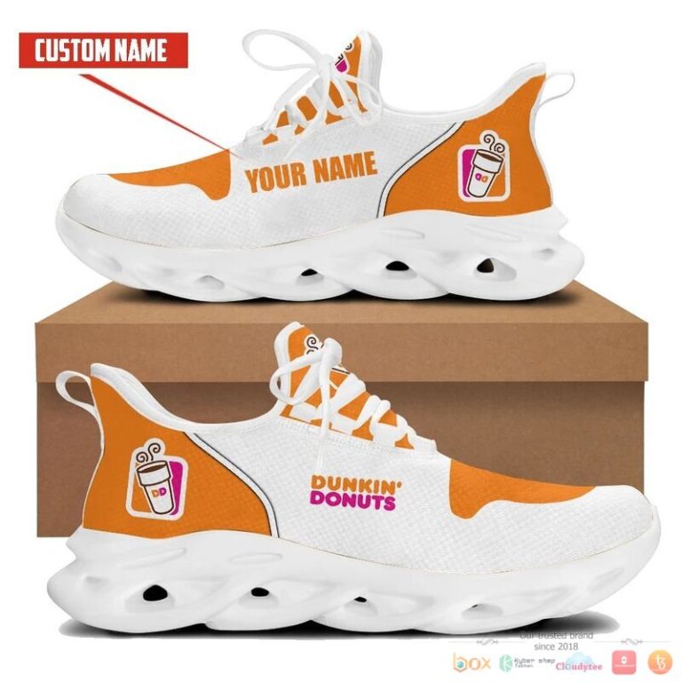 Personalized-Dunkin-Donuts-Orange-Clunky-Max-Soul-Shoes-1