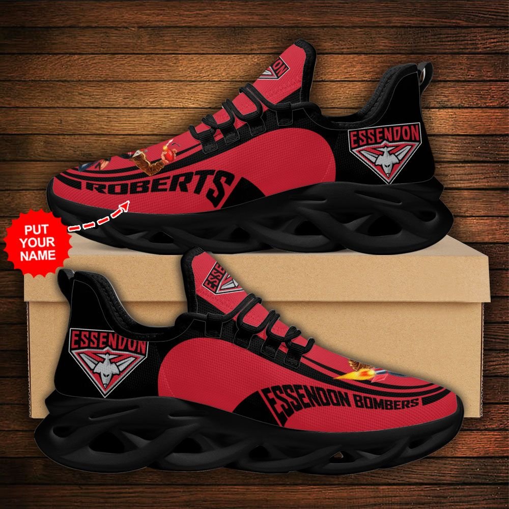 Personalized Essendon Bombers Clunky Max Soul Shoes Personalized Essendon Bombers Clunky Max Soul Shoes