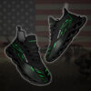 Personalized Fendt Tractor Custom Black Clunky Max Soul Shoes