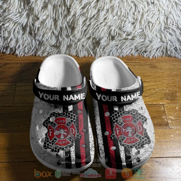 Personalized-Firefighter-Logo-Custom-Crocs-Crocband-Shoes-2
