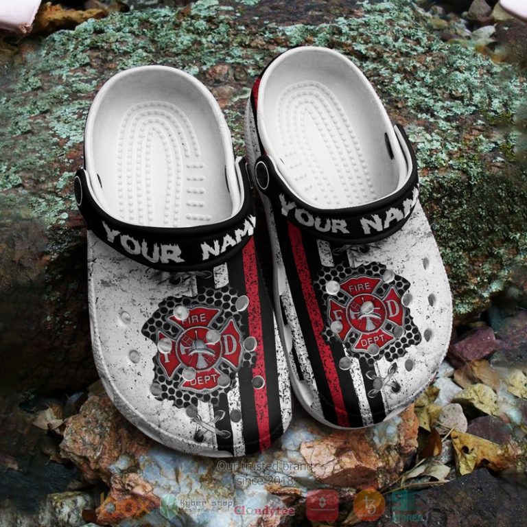 Personalized-Firefighter-Logo-Custom-Crocs-Crocband-Shoes-3