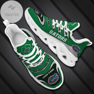Personalized Florida Gators Ncaa Saint Patrick S Day Shamrock Custom Name Clunky Max Soul Shoes Sneakers For Mens Womens