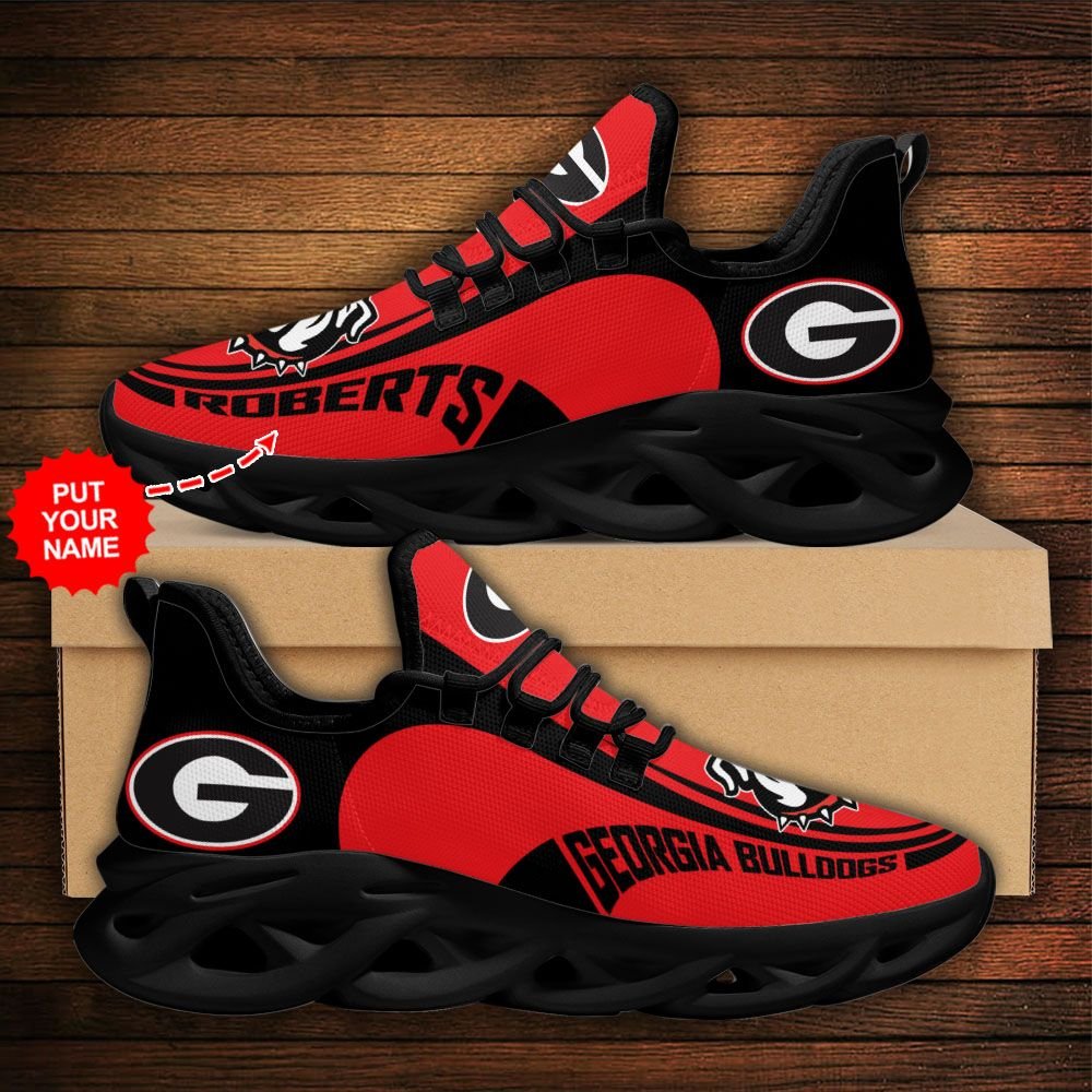 Personalized Georgia Bulldogs Clunky Max Soul Shoes Personalized Georgia Bulldogs Clunky Max Soul Shoes