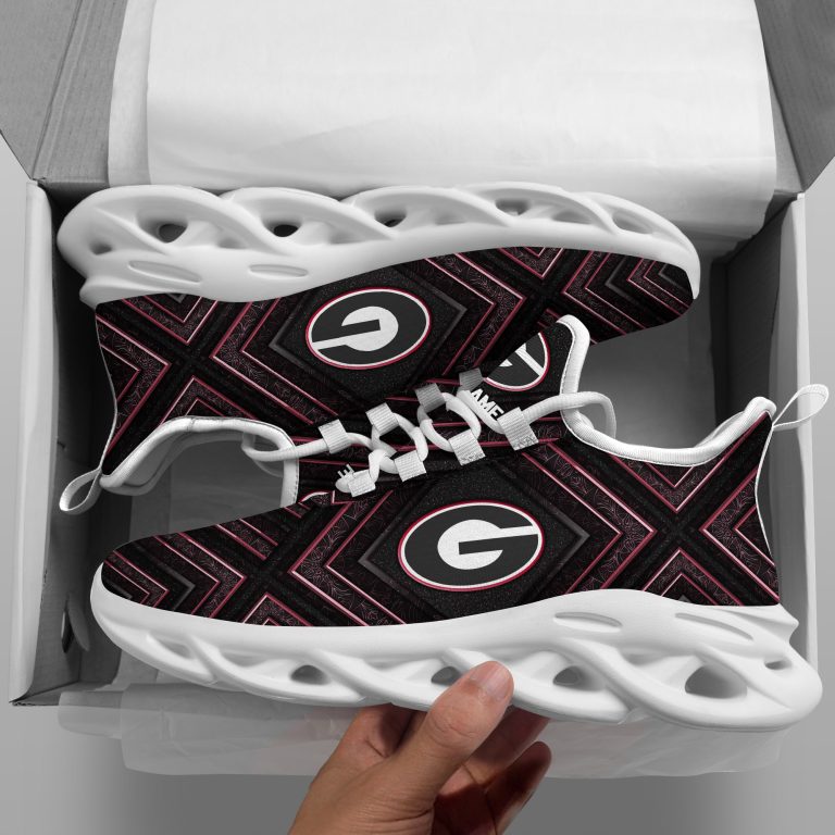 Personalized-Georgia-Bulldogs-Custom-Clunky-Max-Soul-Shoes-1