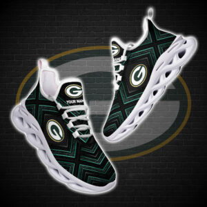 Personalized Green Bay Packers Custom Clunky Max Soul Shoes