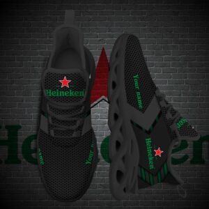 Personalized Heineken Custom Clunky Max Soul Shoes