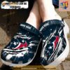 Personalized Houston Texans Football Ripped Claw Crocs Clog Shoes