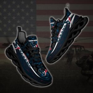 Personalized Houston Texans Football Team Clunky Max Soul Shoes