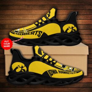 Personalized Iowa Hawkeyes Clunky Max Soul Shoes
