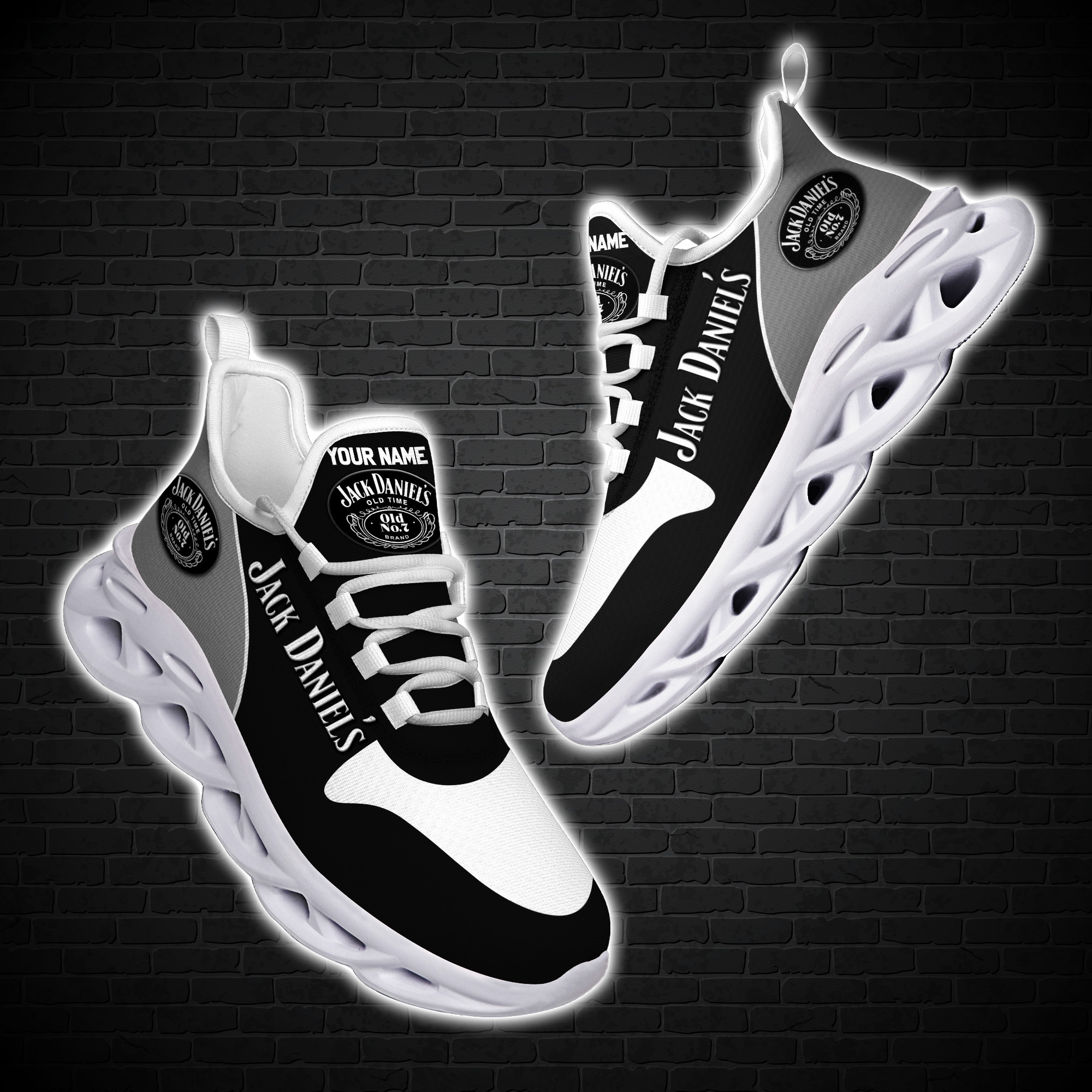 Personalized Jack Daniel Max Soul Clunky Sneaker Personalized Jack Daniel Max Soul Clunky Sneaker