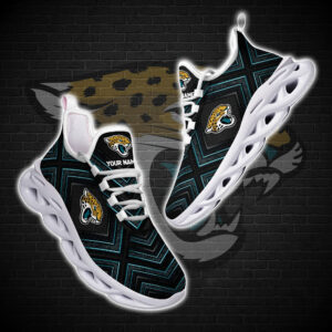 Personalized Jacksonville Jaguars Custom Clunky Max Soul Shoes