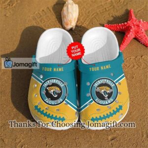 [Personalized] Jacksonville Jaguars Ripped Claw Crocs Gift