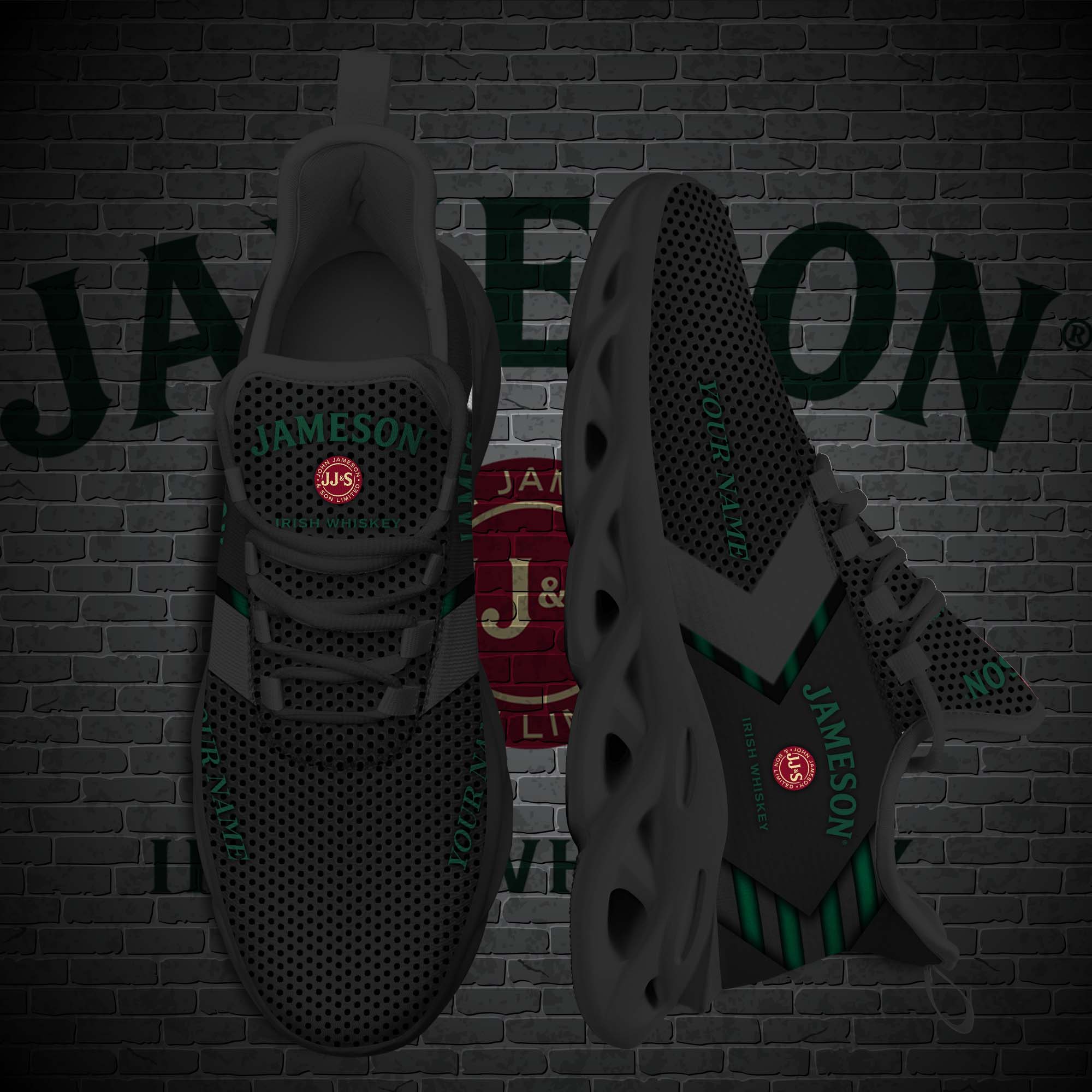 Personalized Jameson Custom Clunky Max Soul Shoes Personalized Jameson Custom Clunky Max Soul Shoes